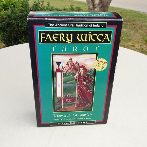 Faery Wicca Tarot Cards with 83 Full Color tarot cards and Booklet 1998